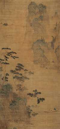 孙玮 松风图 立轴